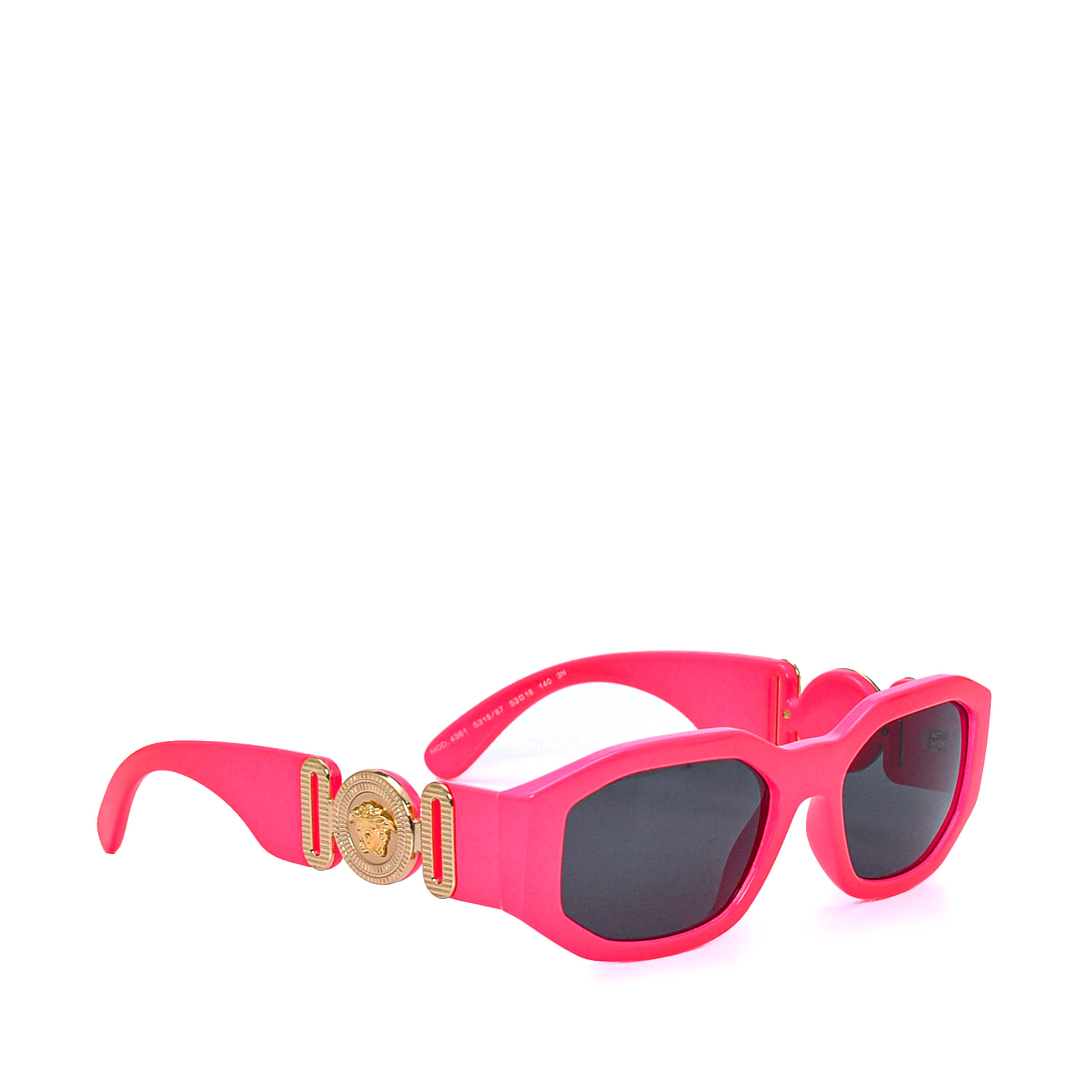 Versace - Neon Pink Medusa Biggie Sunglasses